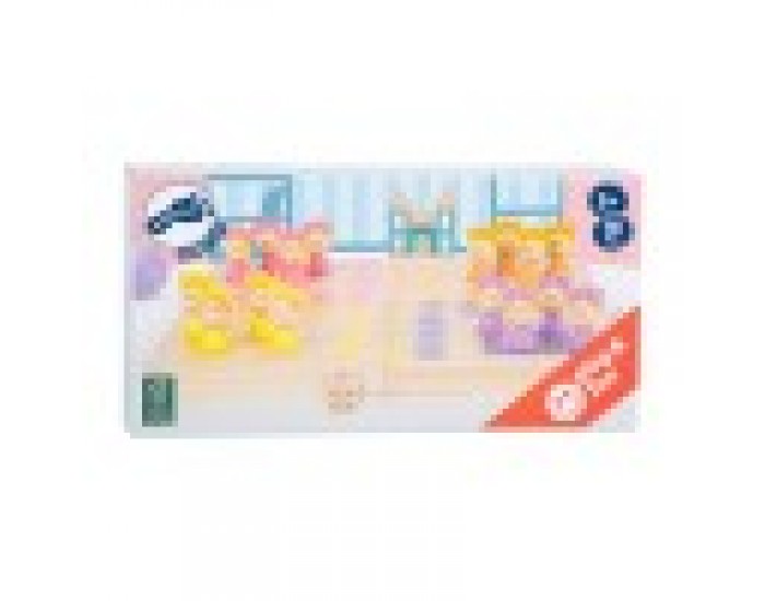 Small Foot Игра Не се сърди, човече - Принцеси, дървено, 24 х 24 х 1.5 cm