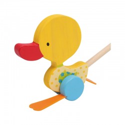 Small Foot Играчка Пате, за бутане, дървена, 61 х 6.5 х 17 cm - Puzzle-uri și jocuri