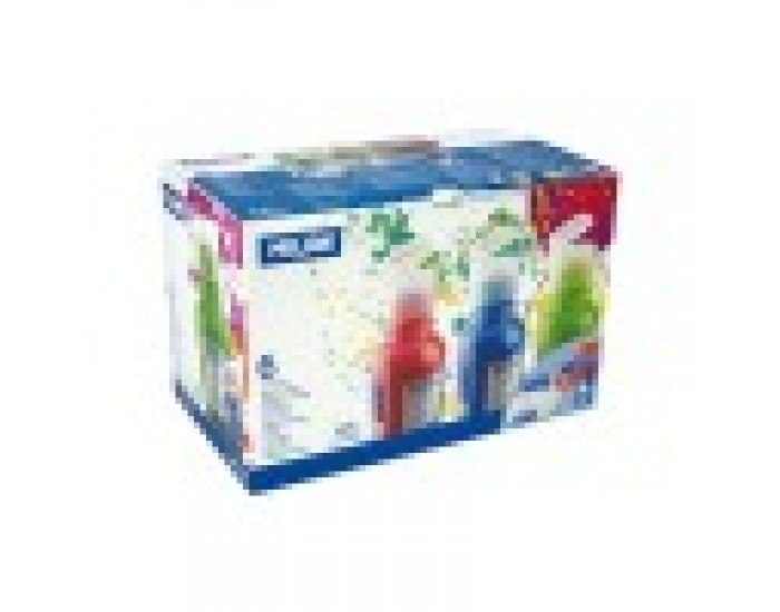Milan Темперни бои, 6 цвята, 125 ml, с включена четка