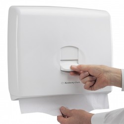 Kimberly-Clark Диспенсър за покривала за тоалетна чиния Aquarius - Curățenie și dezinfecție