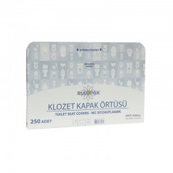 Rulopak Покривало за тоалетна чиния, 43 х 35.5 cm, 250 броя - Curățenie și dezinfecție