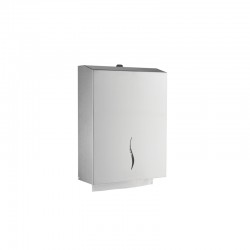 Dayco Диспенсър за кърпи за ръце с V-сгъвка, 27 х 12 х 21 cm, инокс - Curățenie și dezinfecție