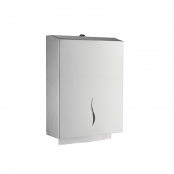 Dayco Диспенсър за кърпи за ръце със Z-сгъвка, 27 х 10 х 21 cm, инокс - Curățenie și dezinfecție