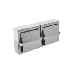 Dayco Диспенсър за тоалетна хартия, стенен, двоен, 32 х 6 х 16 cm - Curățenie și dezinfecție