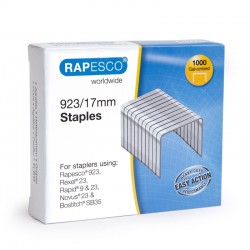 Rapesco Телчета за телбод, размер 23/17 mm, 1000 броя - Accesorii de birou