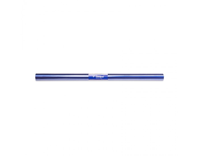 Fabriano Опаковъчна хартия Aluminium, металикова, 65 g/m2, 0.5 х 2 m, тъмносиня