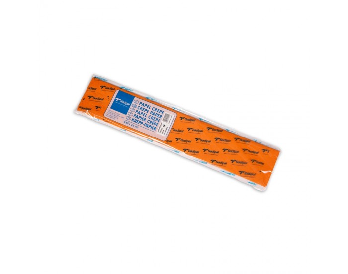 Fabriano Креп хартия, 40 g/m2, 0.50 х 2.5 m, оранжева