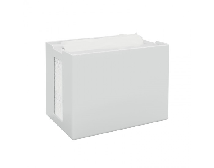 Papernet Диспенсър за салфетки Basic, на пачка, бял