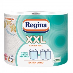 Regina Кухненска ролка XXL Decorated, целулоза, двупластова, 175 g, 2 броя - Curățenie și dezinfecție