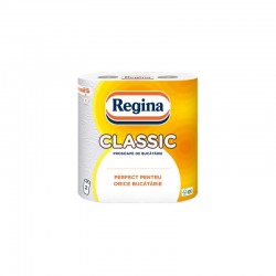 Regina Кухненска ролка Classic, двупластова, целулоза, 2 броя - Curățenie și dezinfecție