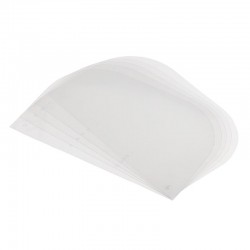 Hunts Предпазен шлем, за многократна употреба, PVC, 0.4 mm, с 5 резервни екрана - Curățenie și dezinfecție