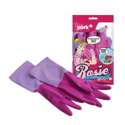 York Ръкавици Rosie, домакински, ароматизирани, S - Curățenie și dezinfecție