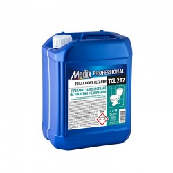 Medix Professional Препарат за почистване на тоалетни и санитария, TCL 217, 5 L - Curățenie și dezinfecție