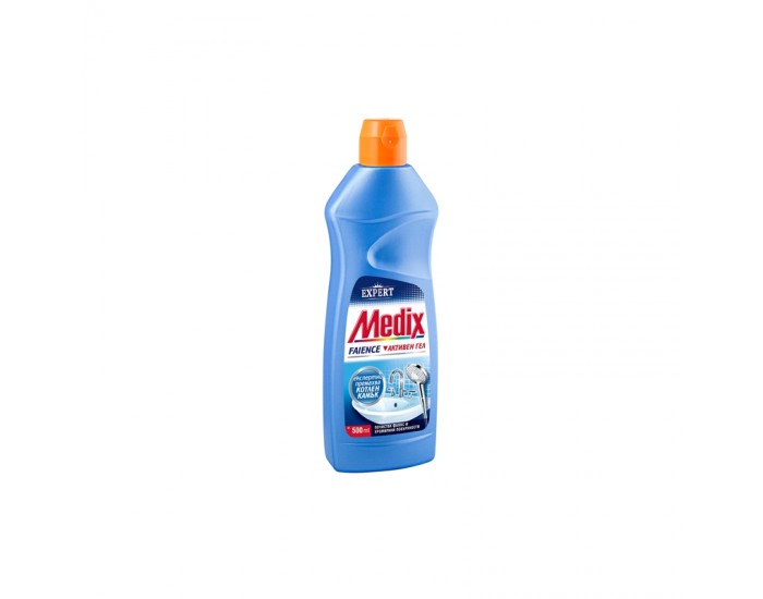 Medix Препарат за почистване на фаянс Expert Faience, активен гел, 500 ml