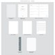 Filofax Органайзер Moonlight, A5, бял