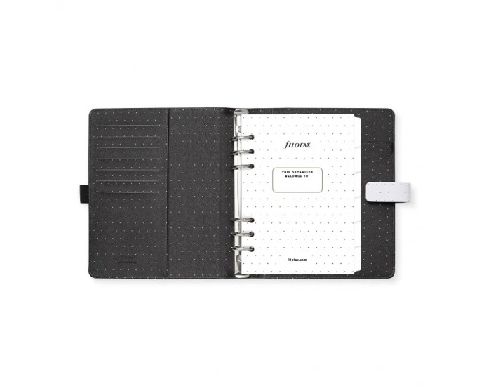 Filofax Органайзер Moonlight, A5, бял