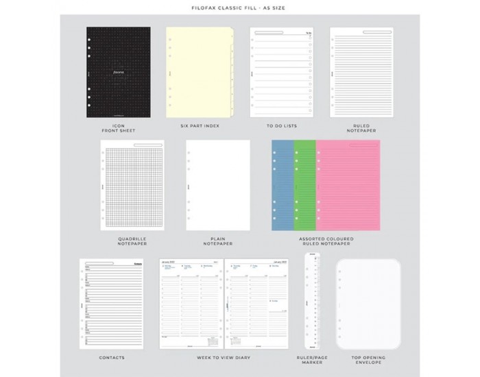 Filofax Органайзер Metropol, A5, черен