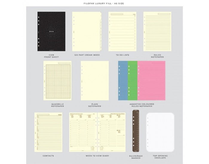 Filofax Органайзер Lockwood, A5, коняк