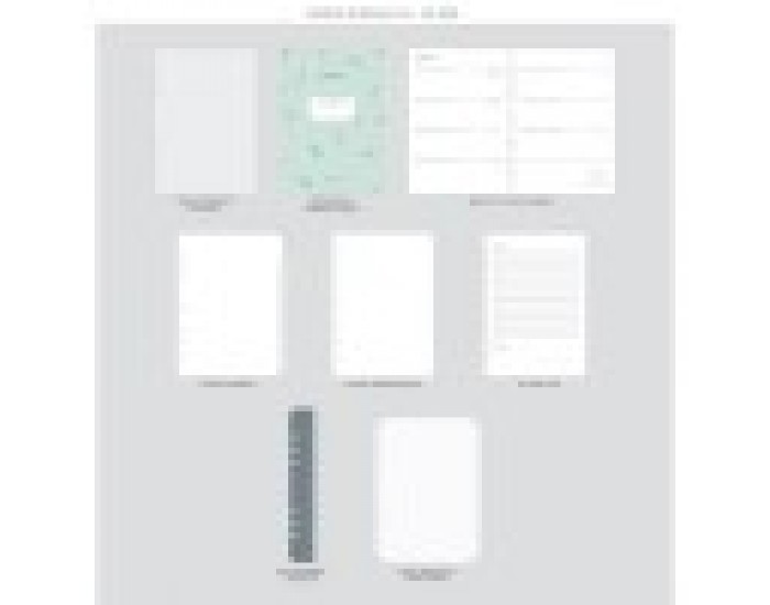 Filofax Органайзер Botanical, A5, мента