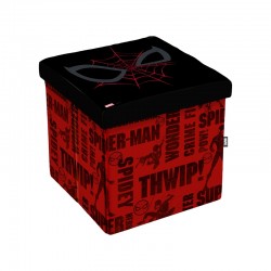 Disney Табуретка Spiderman, 3в1, MDF и текстил, до 150 kg, червена - Comparare produse