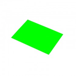 Fabriano Картон Fluorescent 250 g/m2, 50 х 65 cm, зелен - Papetărie
