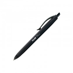 Milan Химикалка P1 Touch, автоматична, 1.0 mm, черна - Papetărie