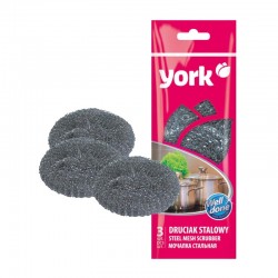 York Домакинска тел за съдове Maxi, фина, 3 броя - Curățenie și dezinfecție