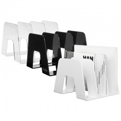 HAN Поставка вертикална Sorter, с три отделения, бяла - Accesorii de birou