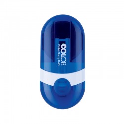 Colop Печат Pocket Stamp R 40, джобен, кръгъл, 40 mm, цвят индиго - Papetărie