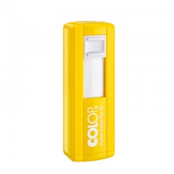 Colop Печат Pocket Stamp Plus 20, джобен, 14 x 38 mm, жълт - Papetărie