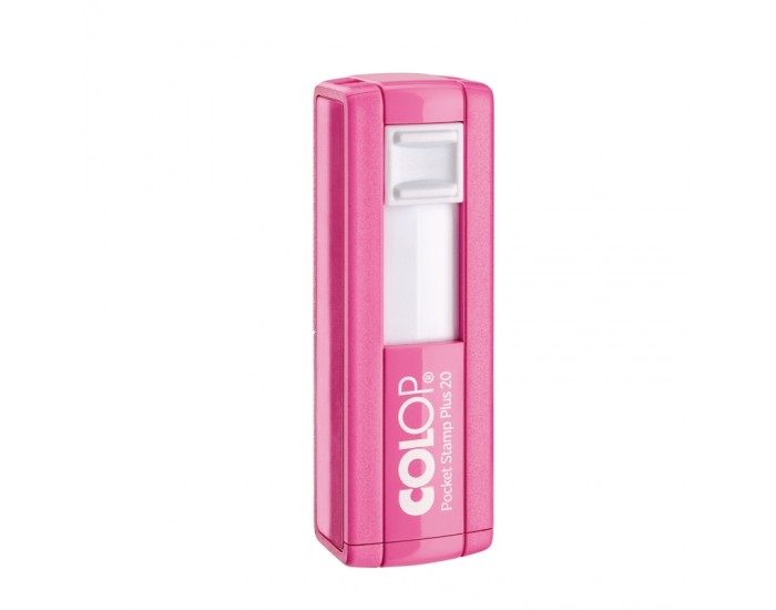 Colop Печат Pocket Stamp Plus 20, джобен, 14 x 38 mm, розов