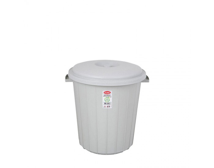 Planet Кош с капак UP108, 25 L, сив