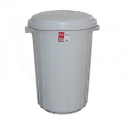 Planet Кош с капак UP104, 50 L, сив - Curățenie și dezinfecție