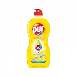 Pur Препарат за миене на съдове Duo Power, лимон, 450 ml - Curățenie și dezinfecție
