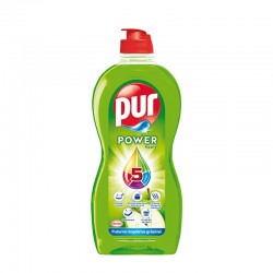 Pur Препарат за миене на съдове Duo Power, ябълка, 450 ml - Curățenie și dezinfecție