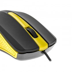Yenkee Мишка 1015YW, оптична, USB, с кабел, жълта - Comparare produse