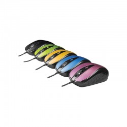 Yenkee Мишка 1025BE, оптична, USB, 2400 dpi, с кабел, синя - Tehnică de birou