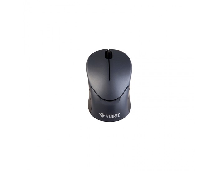 Yenkee Мишка 4010SG, мини, безжична, 1200 dpi, сива