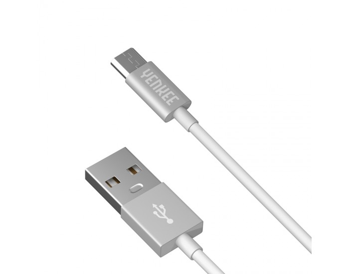 Yenkee Кабел 221 WSR, USB-A Male към Micro USB-B Male, 1 m