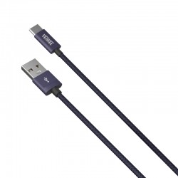 Yenkee Кабел 301 BE, USB-A Male към USB-C Male, 1 m, син - Tehnică de birou
