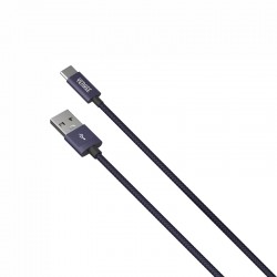 Yenkee Кабел 302 BE, USB-A Male към USB-C Male, 2 m, син - Tehnică de birou