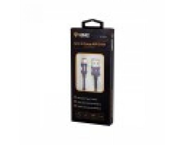 Yenkee Кабел 302 BE, USB-A Male към USB-C Male, 2 m, син