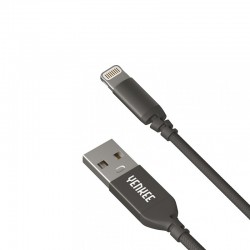 Yenkee Кабел 611 BK USB Male към Lightning Male, 1 m, черен - Tehnică de birou