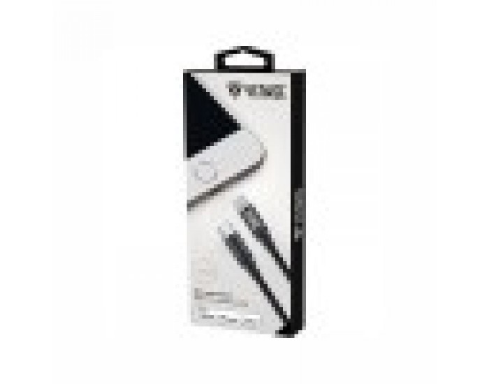 Yenkee Кабел 631 BK, USB-C Male към Lightning Male, 1 m, черен