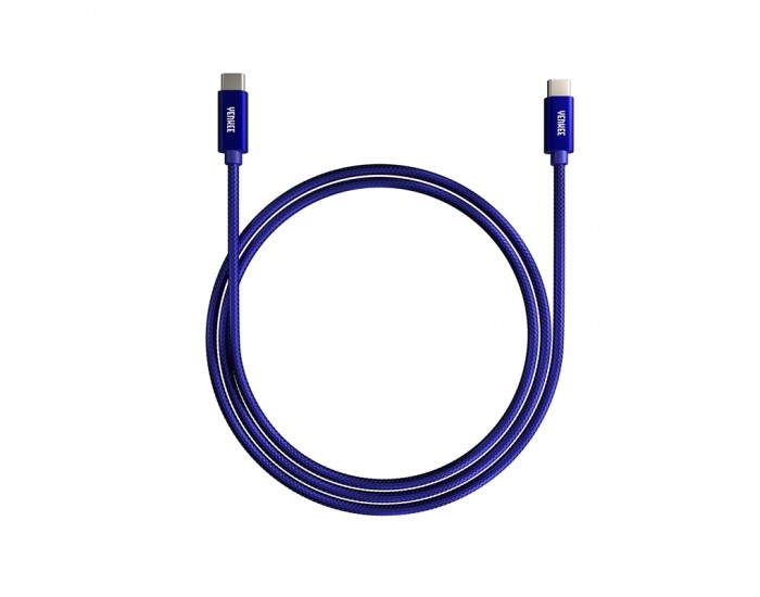 Yenkee Кабел USB Type-C към USB Type-C, 2 m, син