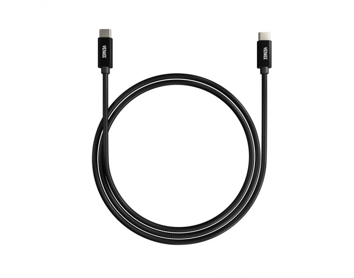 Yenkee Кабел USB Type-C към USB Type-C, 2 m, черен