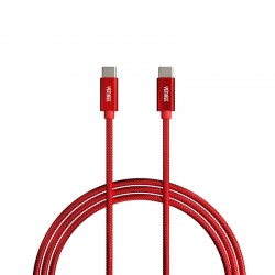 Yenkee Кабел USB Type-C към USB Type-C, 2 m, червен - Tehnică de birou