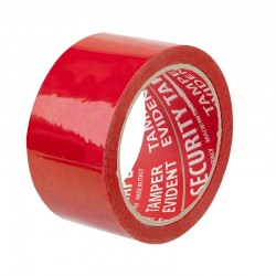 Adesivi Секретна лента за сигурност, 50 mm x 50 m, червена - Benzi autoadezive și folie