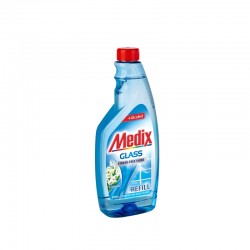 Medix Препарат за почистване на стъкла Original, пълнител, 500 ml, син - Curățenie și dezinfecție