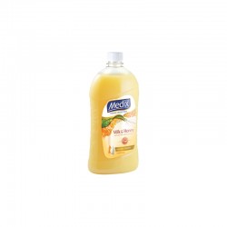Medix Течен сапун Cream Collection Milk & Honey, 800 ml, оранжев - Curățenie și dezinfecție